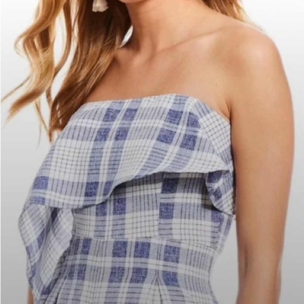 COPY - Designer Gianni Bono Strapless Jumpsuit - Picture 7 of 7